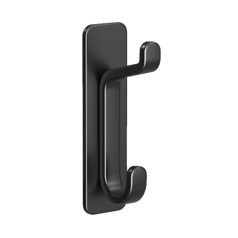 5 Pack No-Drill Wall Hook – Self Adhesive ABS Hanging Hook for Door, Bathroom, Kitchen & Storage Organization
