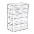 6-Drawer Clear Organizer – Keep Your Space Clean & Clutter-Free