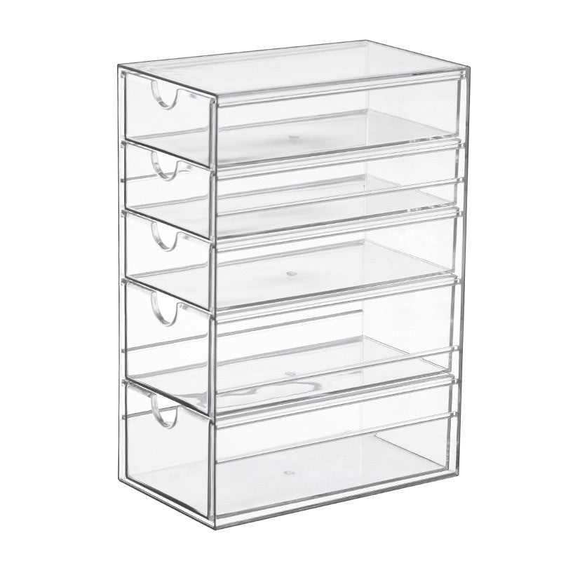 6-Drawer Clear Organizer – Keep Your Space Clean & Clutter-Free