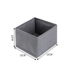Foldable Drawer Organizer Storage Box (XS/S/M) – Closet & Underwear Storage Solution