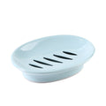Soap Dish with Drain Plastic Sponge Holder Easy Cleaning Soap Saver Tray Caddy Keep Dry Stop Mushy for Shower Bathroom Kitchen
