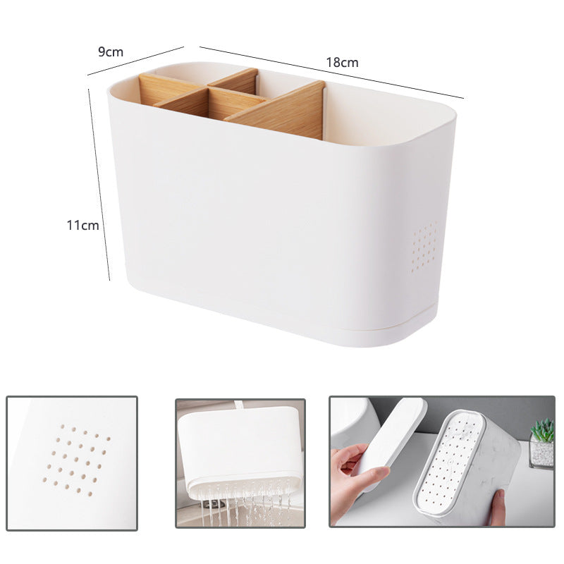 Toothbrush Holders for Bathrooms, 5 Slots Toothbrush Holder Kids Electric Toothbrush Holder and Toothpaste Holder for Bathroom Countertop Accessories Storage, Marble Toothbrush Organizer