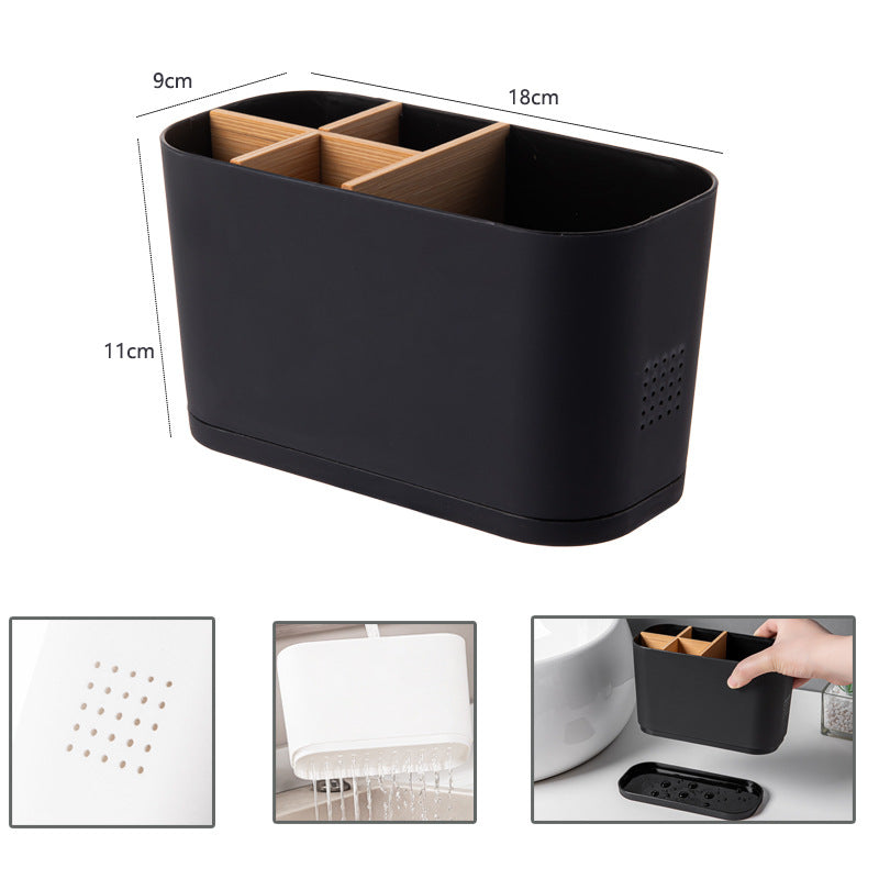 Toothbrush Holders for Bathrooms, 5 Slots Toothbrush Holder Kids Electric Toothbrush Holder and Toothpaste Holder for Bathroom Countertop Accessories Storage, Marble Toothbrush Organizer