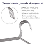 40 Pack Stainless Steel Hangers