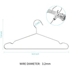 40 Pack Stainless Steel Hangers