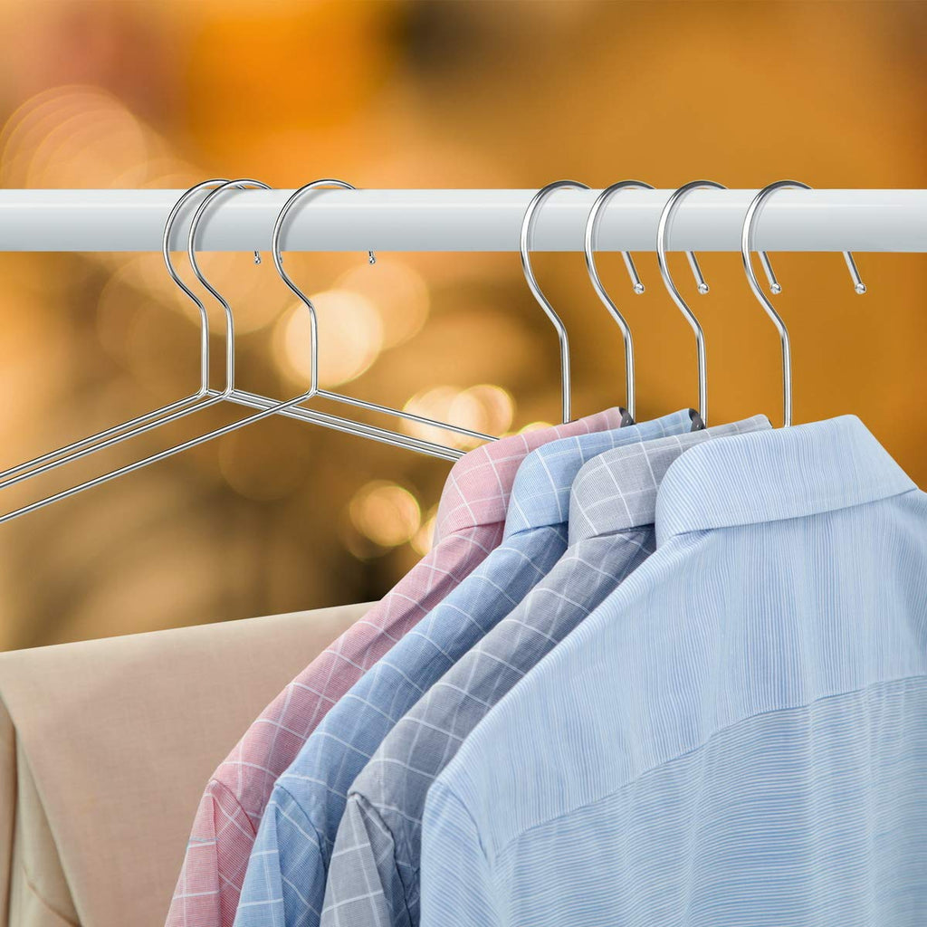 40 Pack Stainless Steel Hangers
